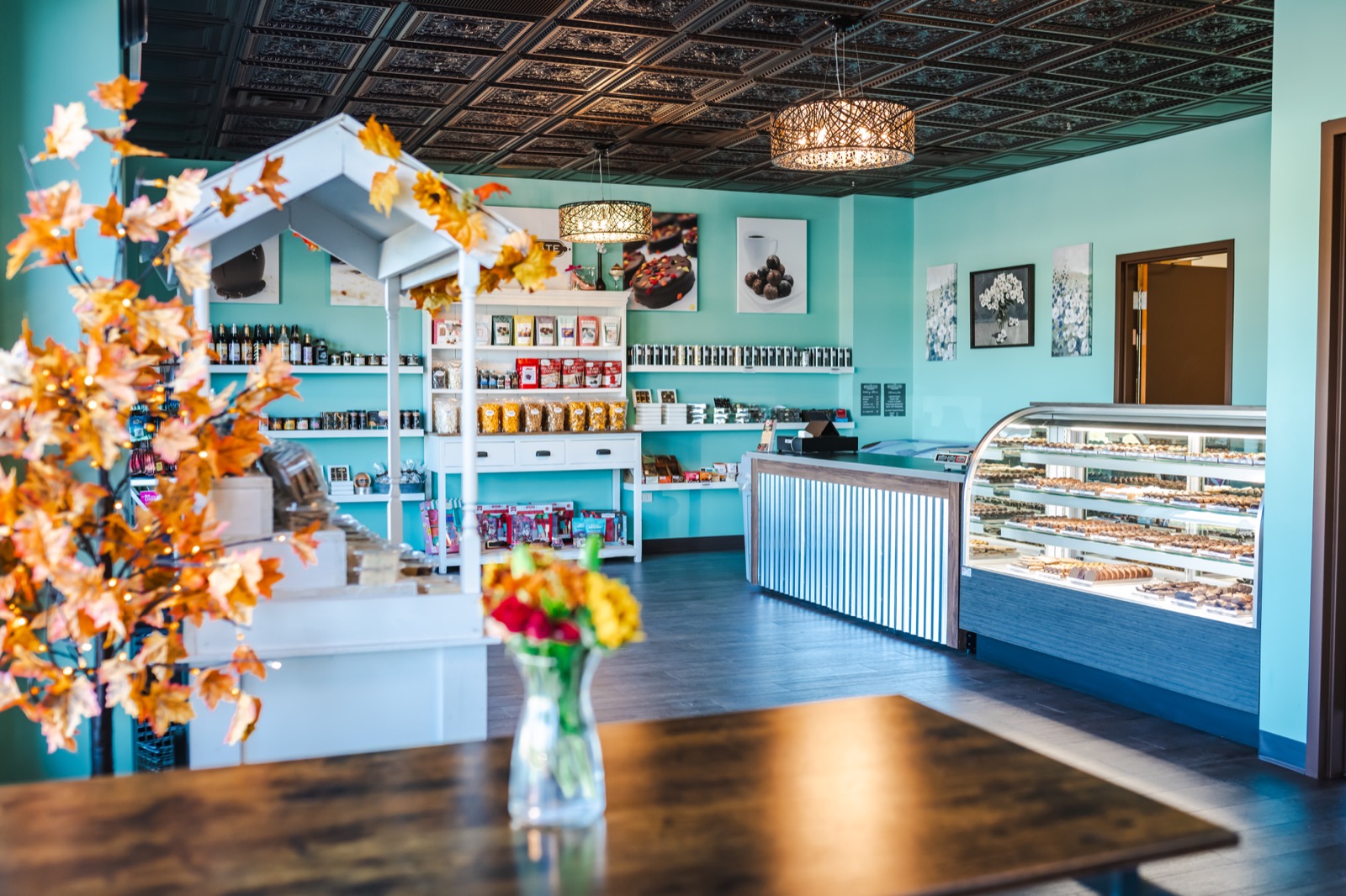 The Chocolate Shoppe retail shop in Plano, Illinois
